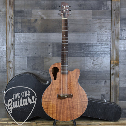 Pre-Owned Tacoma CKK9C Chief Koa - Natural with Hard Shell Case