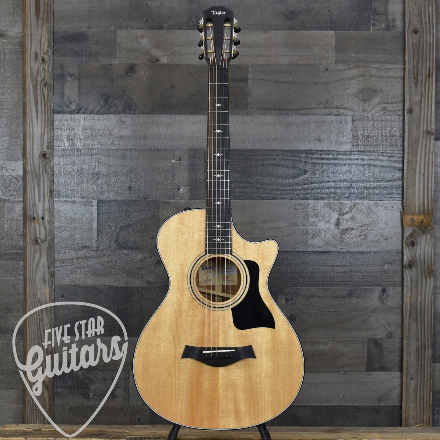 Pre-Owned Taylor 312ce 12-Fret - Natural with Hard Shell Case