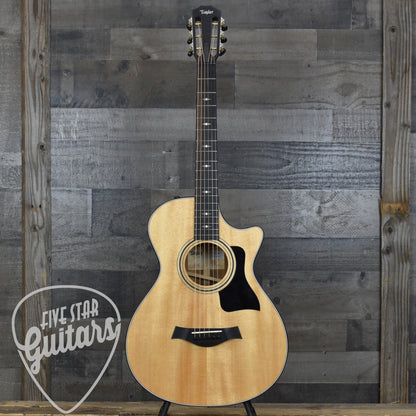 Pre-Owned Taylor 312ce 12-Fret - Natural with Hard Shell Case