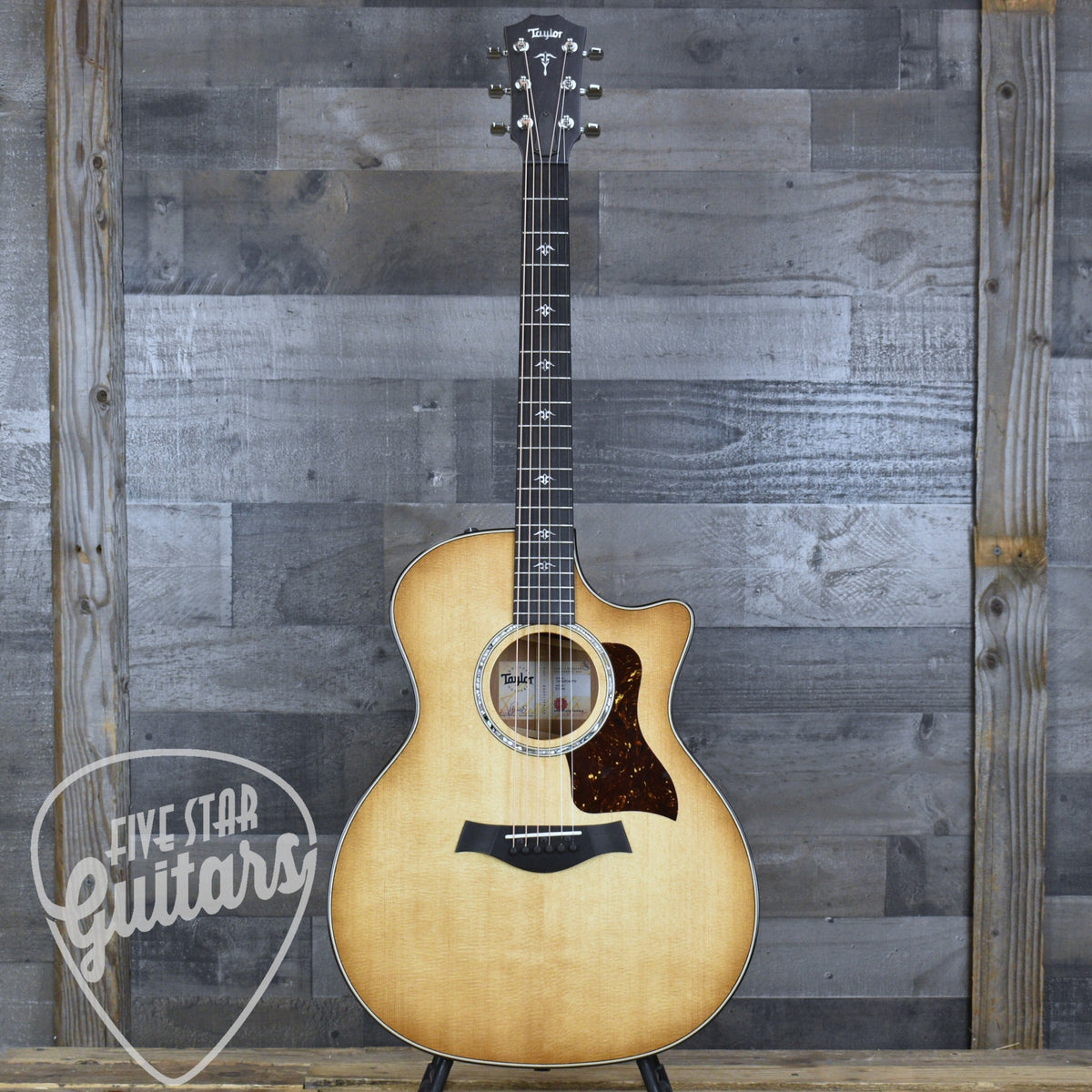 Pre-Owned Taylor 514ce Urban Ironbark - Edgeburst with Hardshell Case