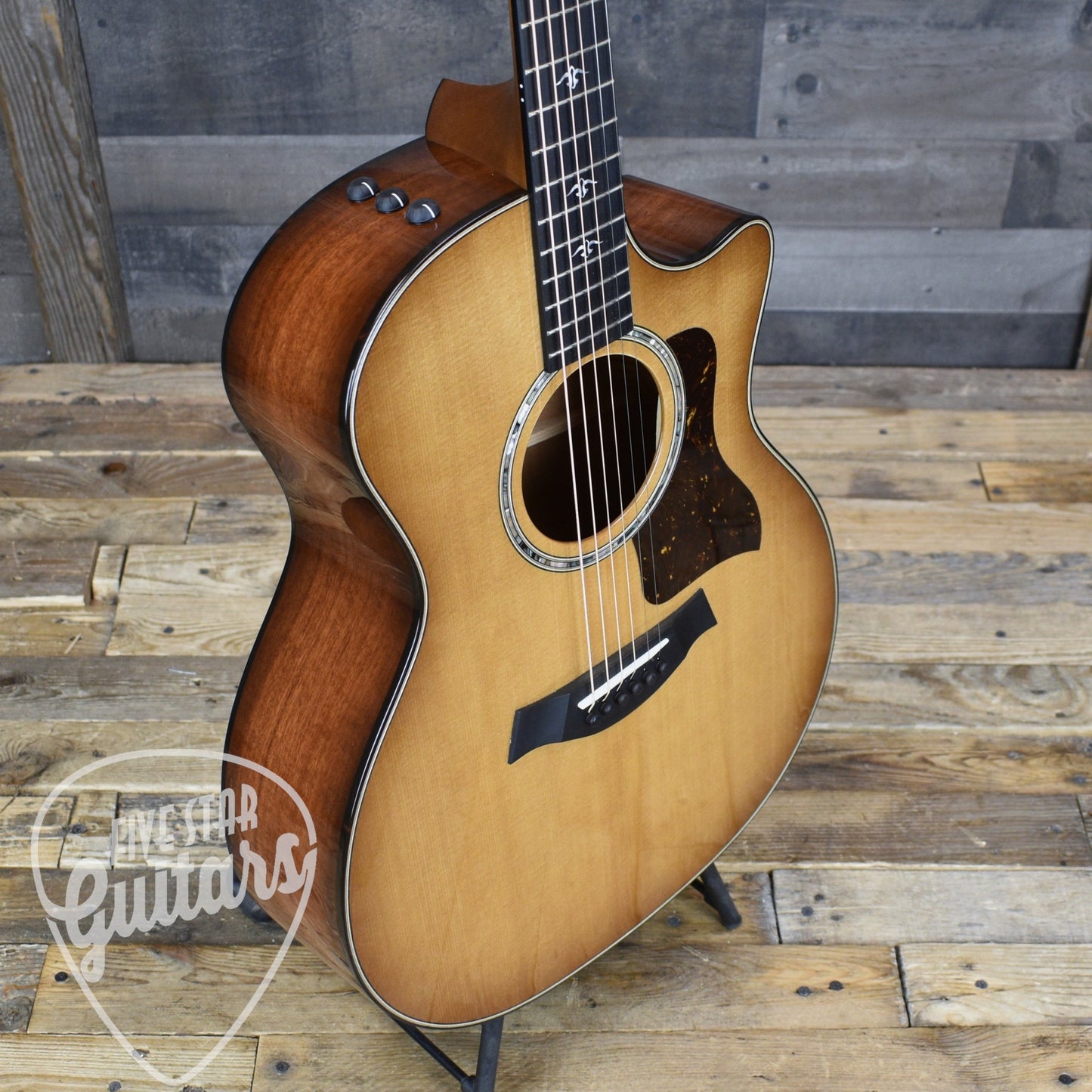 Pre-Owned Taylor 514ce Urban Ironbark - Edgeburst with Hardshell Case