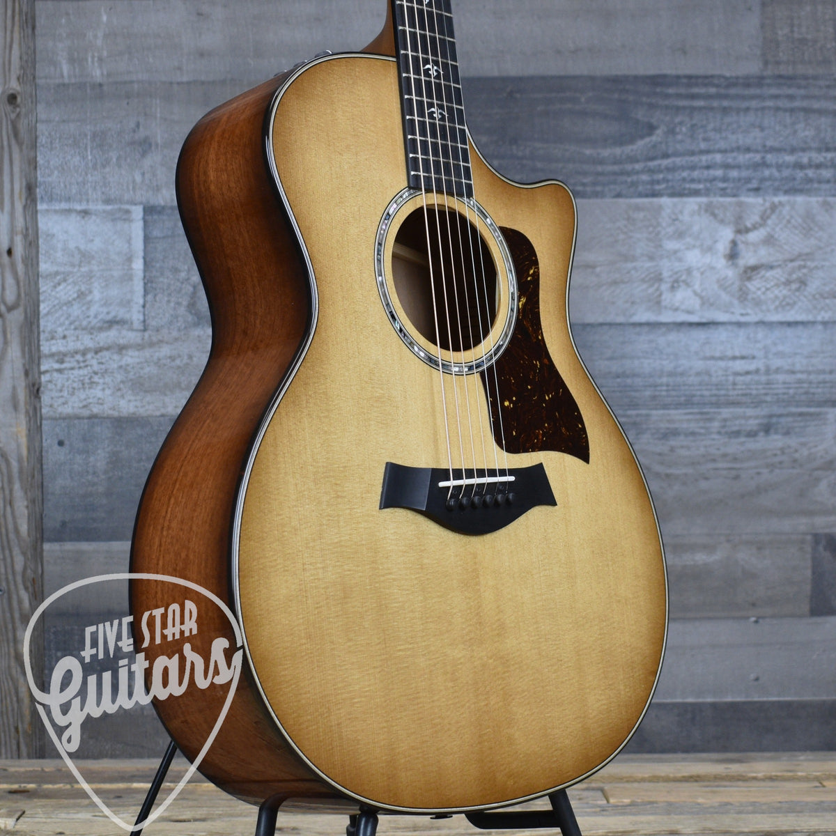Pre-Owned Taylor 514ce Urban Ironbark - Edgeburst with Hardshell Case