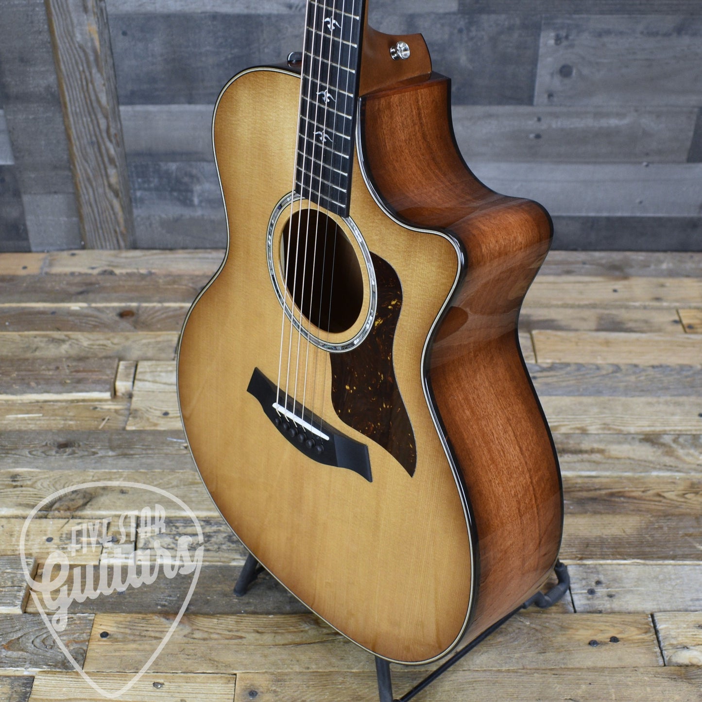 Pre-Owned Taylor 514ce Urban Ironbark - Edgeburst with Hardshell Case
