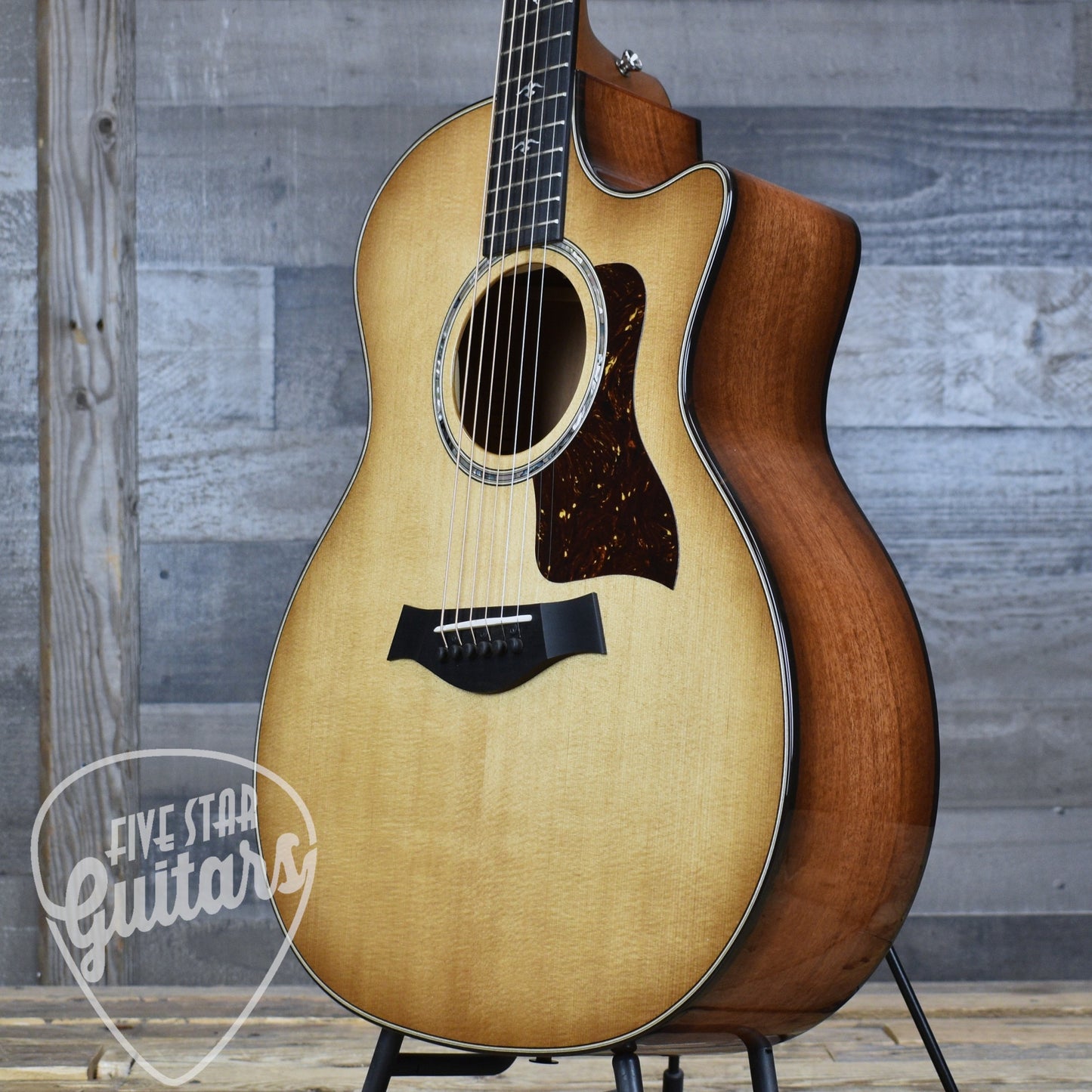 Pre-Owned Taylor 514ce Urban Ironbark - Edgeburst with Hardshell Case