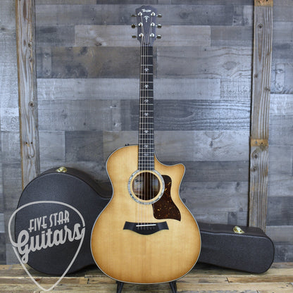 Pre-Owned Taylor 514ce Urban Ironbark - Edgeburst with Hardshell Case