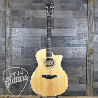 Pre-Owned Taylor Custom 414ce Grand Auditorium - Natural with Hard Shell Case - Five Star Select