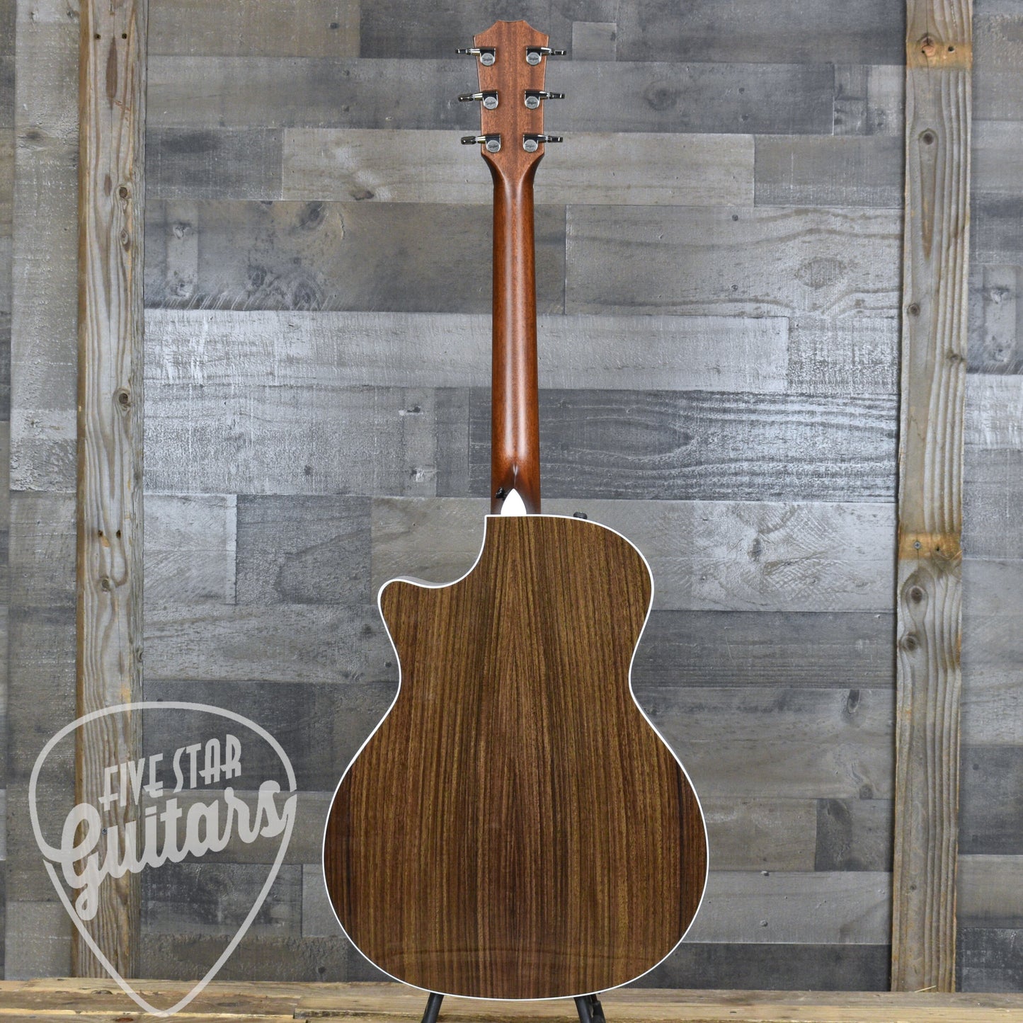 Pre-Owned Taylor Custom 414ce Grand Auditorium - Natural with Hard Shell Case - Five Star Select