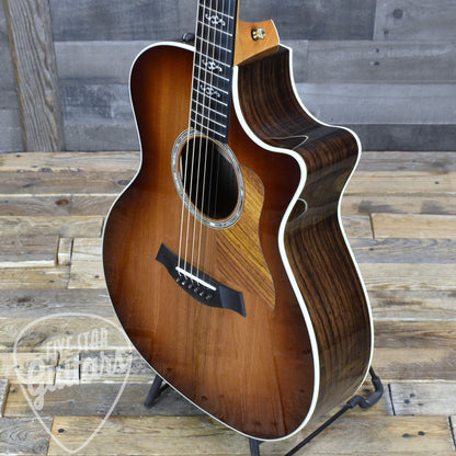 Pre-Owned Taylor Sunset Blvd. 714ce - Shaded Edge Burst with Hard Shell Case