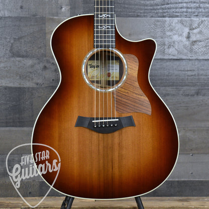 Pre-Owned Taylor Sunset Blvd. 714ce - Shaded Edge Burst with Hard Shell Case