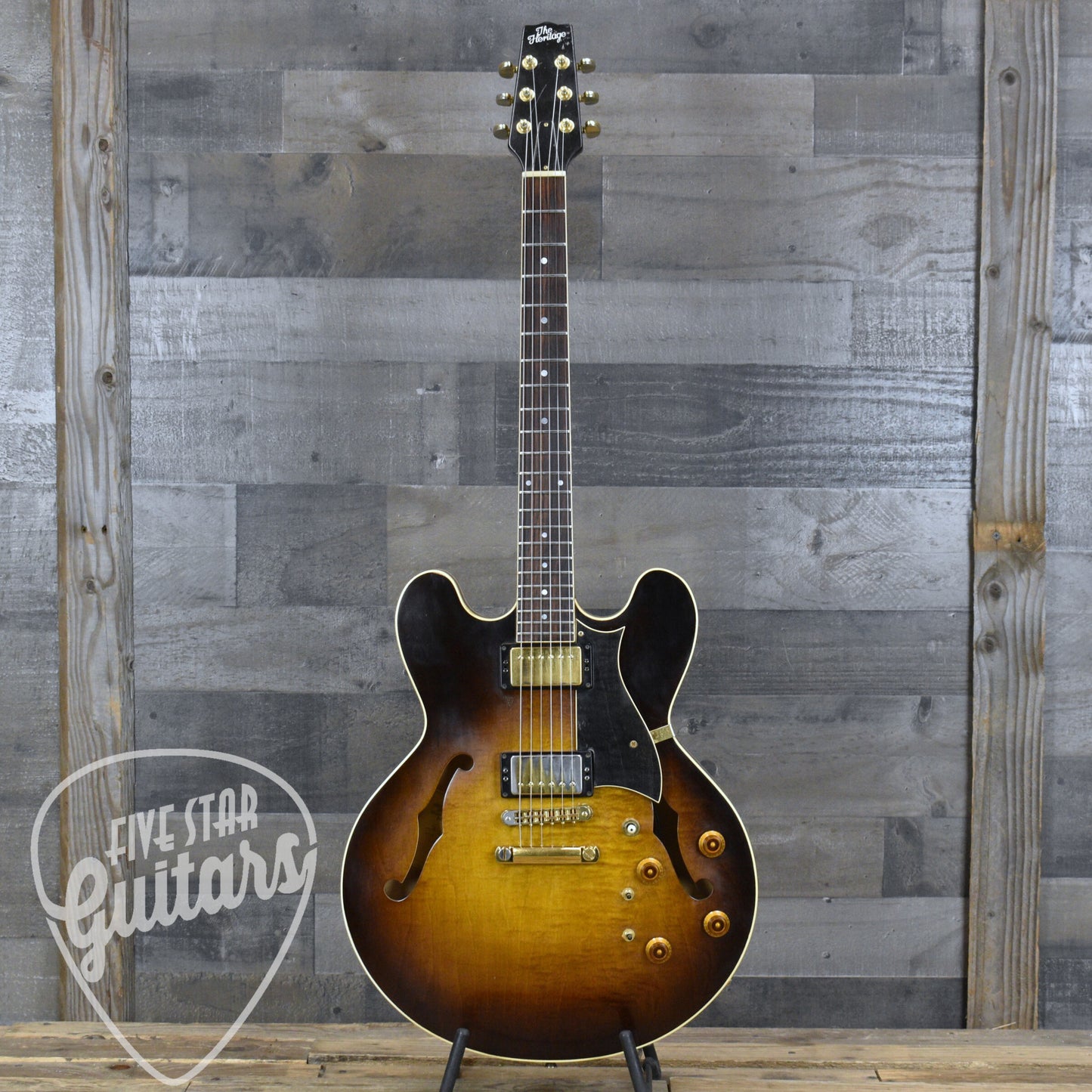 Pre-Owned The Heritage H535 Old Style Sunburst with Hardshell Case