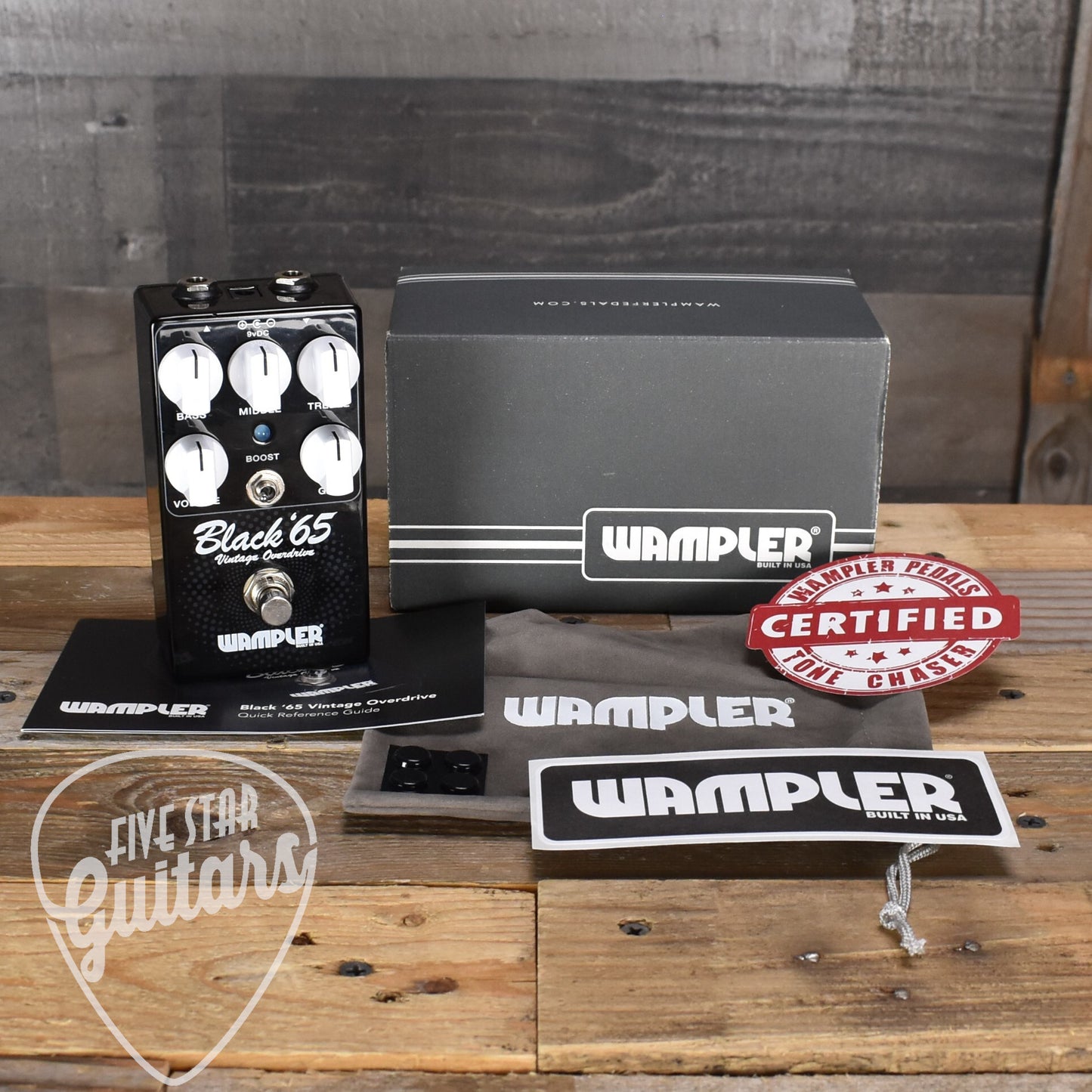 Pre-Owned Wampler Black '65 Limited Edition