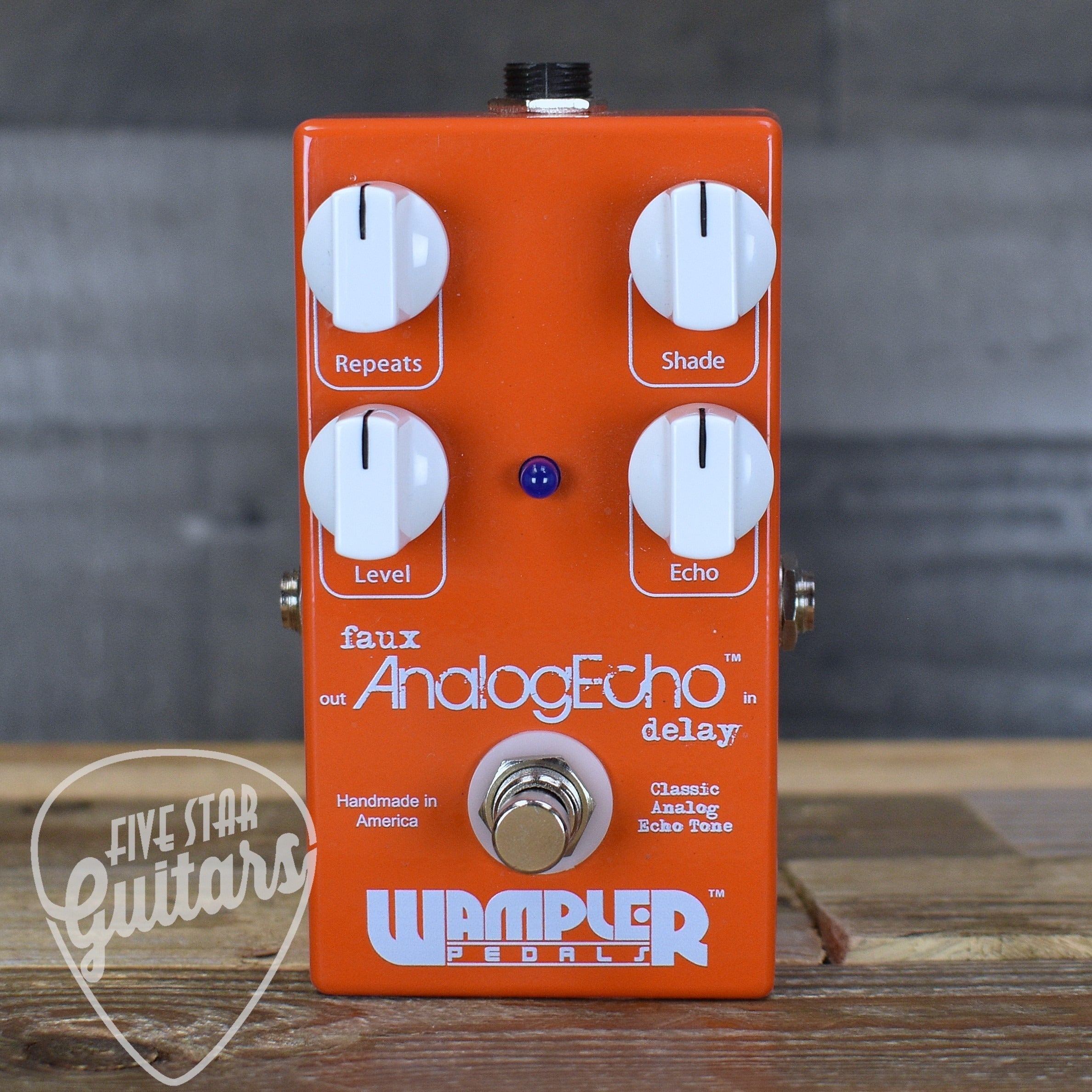 Pre-Owned Wampler Faux AnalogEcho Delay Pedal – Five Star Guitars