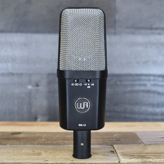 Pre-Owned Warm Audio WA-14 Multipattern Brass Capsule Condenser Microphone