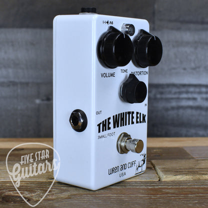 Pre-Owned Wren and Cuff White Elk Fuzz