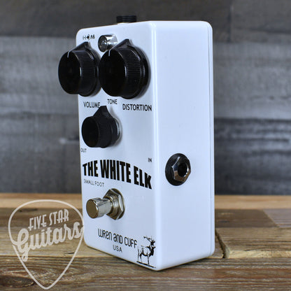 Pre-Owned Wren and Cuff White Elk Fuzz