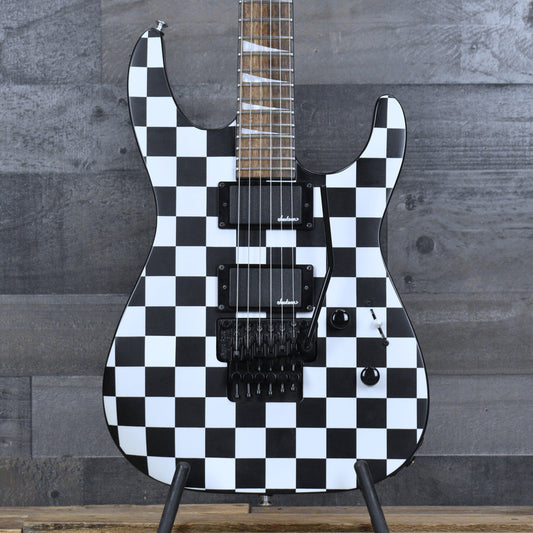 Pre-Owned Jackson X Series Soloist SLX DX Graphic Series - Checkered Past with Gigbag
