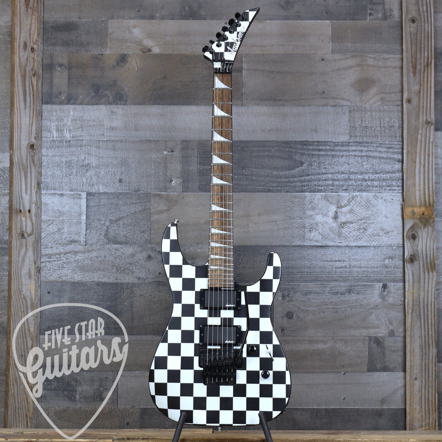 Pre-Owned Jackson X Series Soloist SLX DX Graphic Series - Checkered Past with Gigbag