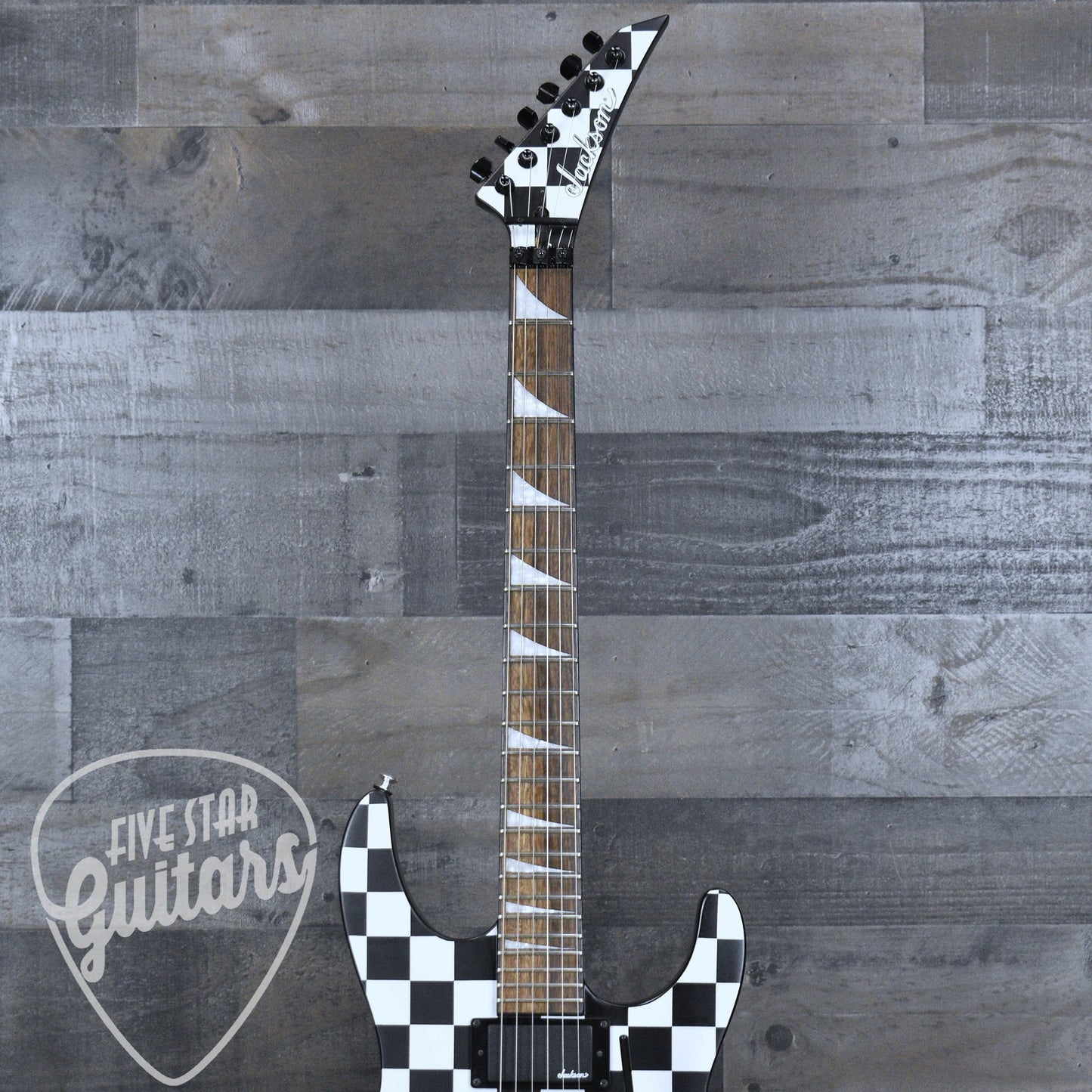Pre-Owned Jackson X Series Soloist SLX DX Graphic Series - Checkered Past with Gigbag