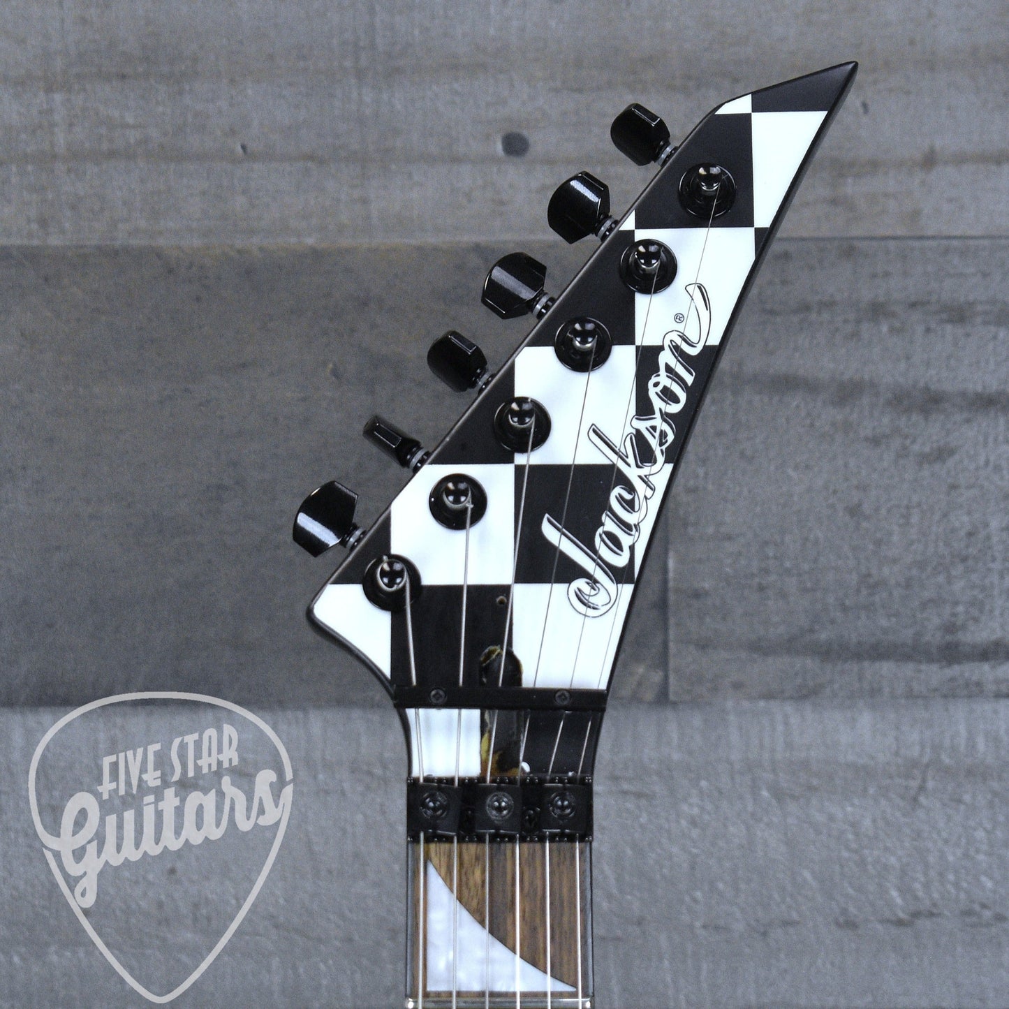 Pre-Owned Jackson X Series Soloist SLX DX Graphic Series - Checkered Past with Gigbag