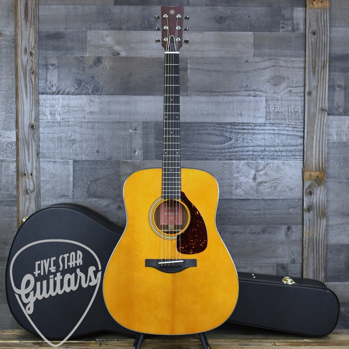 Pre-Owned Yamaha FG5 - Natural with Hardshell Case