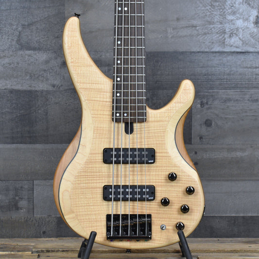 Pre-Owned Yamaha TRBX650FM 5-String Bass - Natural