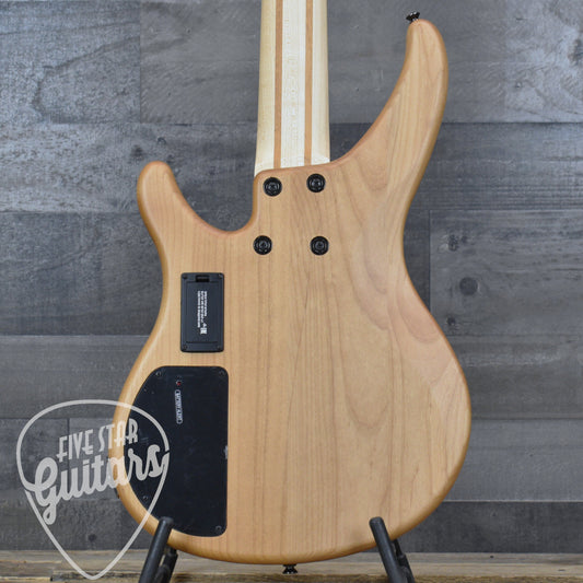 Pre-Owned Yamaha TRBX650FM 5-String Bass - Natural