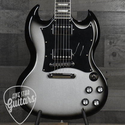 Pre-Owned 2024 Gibson Limited Edition SG Standard - Silverburst with Gibson Deluxe Gigbag