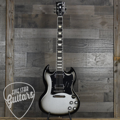 Pre-Owned 2024 Gibson Limited Edition SG Standard - Silverburst with Gibson Deluxe Gigbag