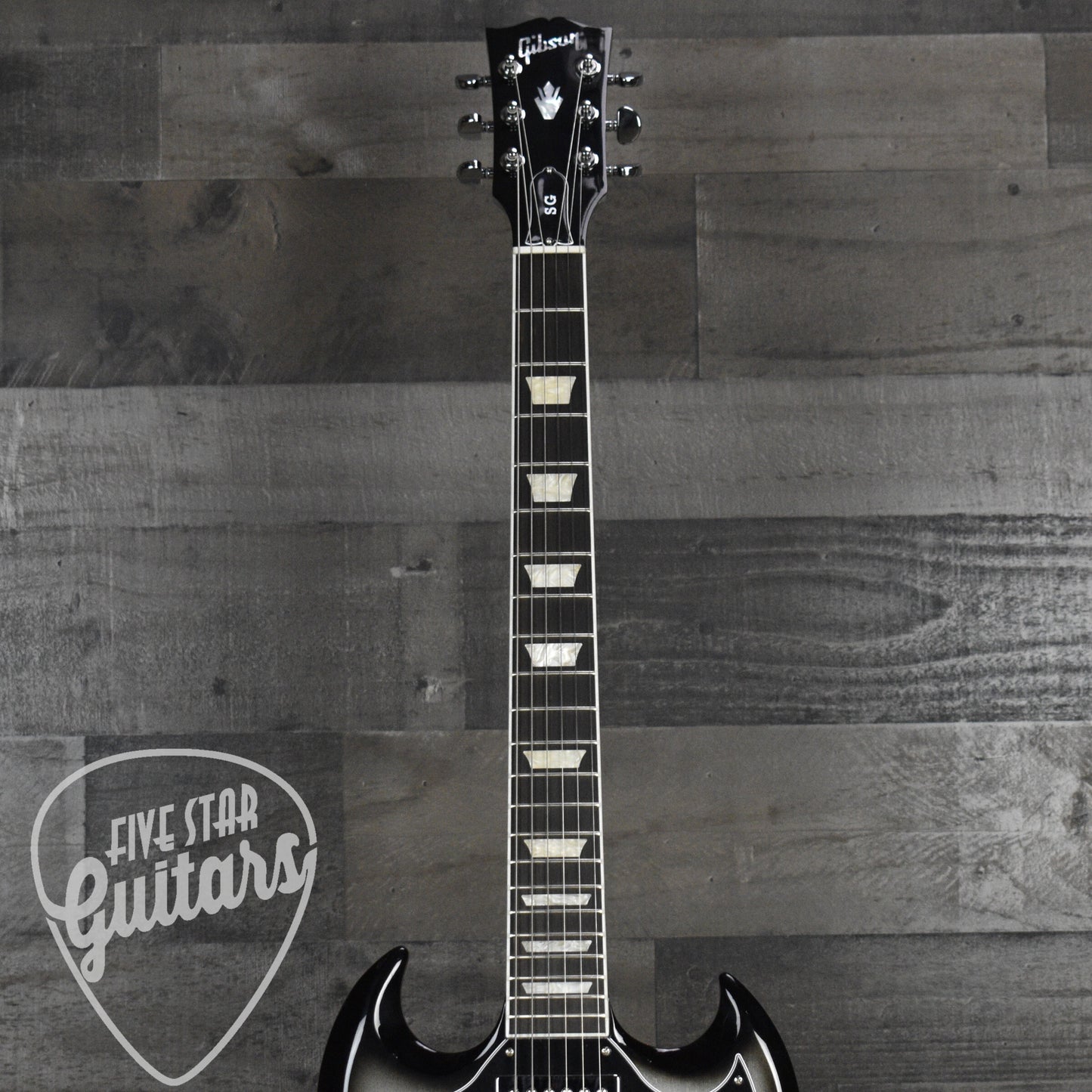 Pre-Owned 2024 Gibson Limited Edition SG Standard - Silverburst with Gibson Deluxe Gigbag