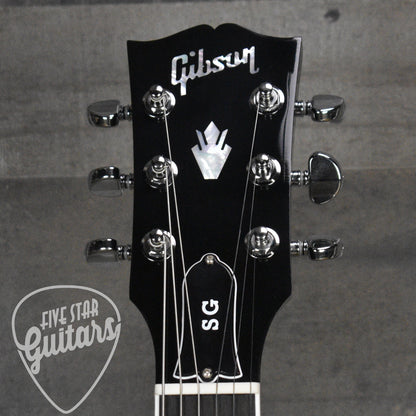 Pre-Owned 2024 Gibson Limited Edition SG Standard - Silverburst with Gibson Deluxe Gigbag