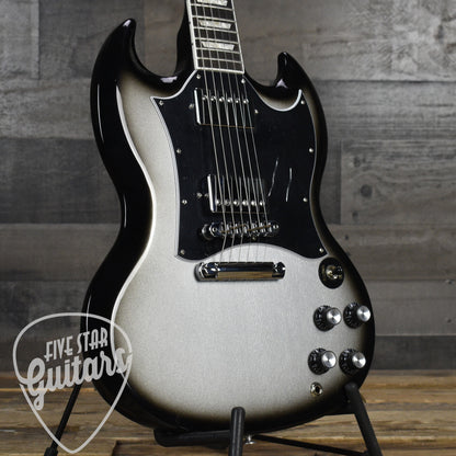 Pre-Owned 2024 Gibson Limited Edition SG Standard - Silverburst with Gibson Deluxe Gigbag