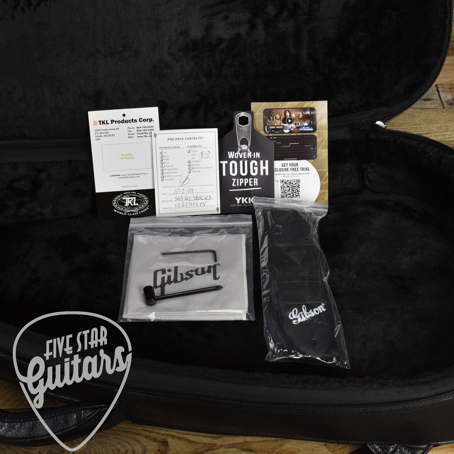 Pre-Owned 2024 Gibson Limited Edition SG Standard - Silverburst with Gibson Deluxe Gigbag