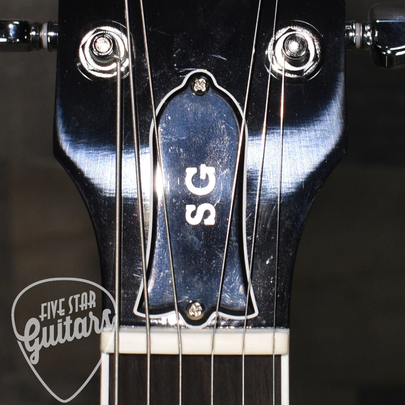 Pre-Owned 2024 Gibson Limited Edition SG Standard - Silverburst with Gibson Deluxe Gigbag
