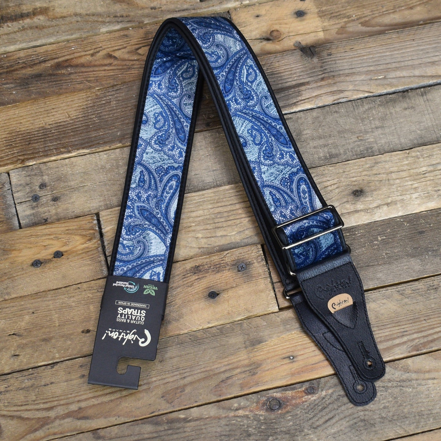 RightOn! Paisley Velvet - Blue