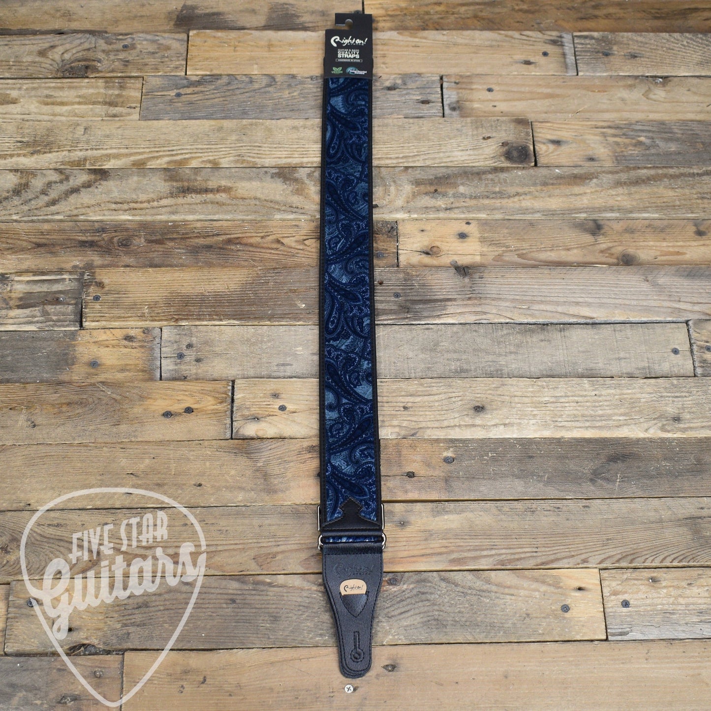RightOn! Paisley Velvet - Blue