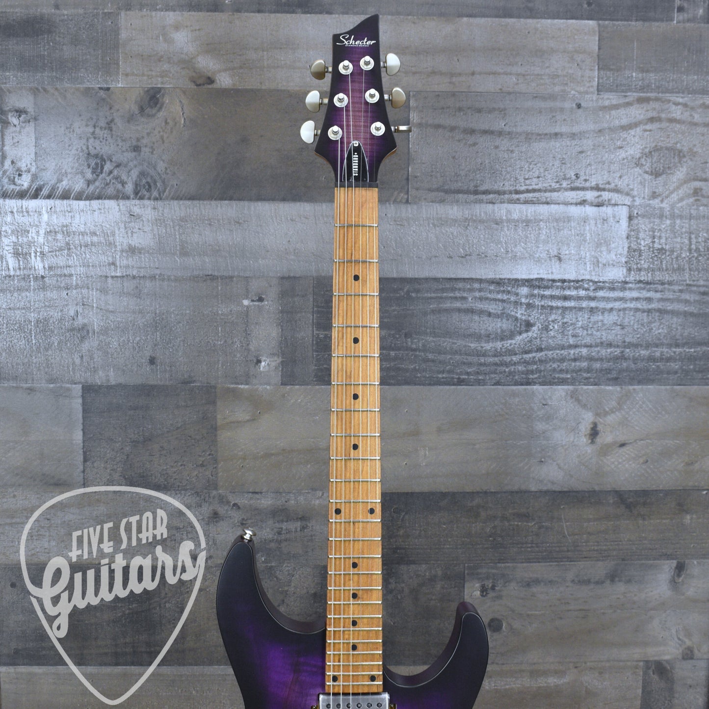 Schecter C-1 Standard Plus - Transparent Purple Burst
