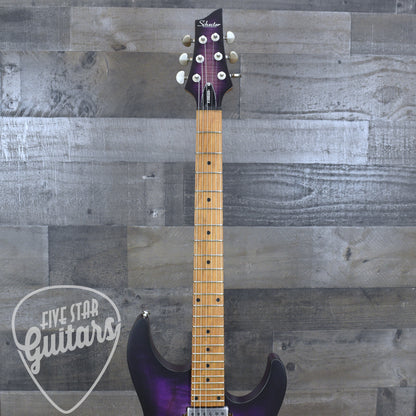 Schecter C-1 Standard Plus - Transparent Purple Burst