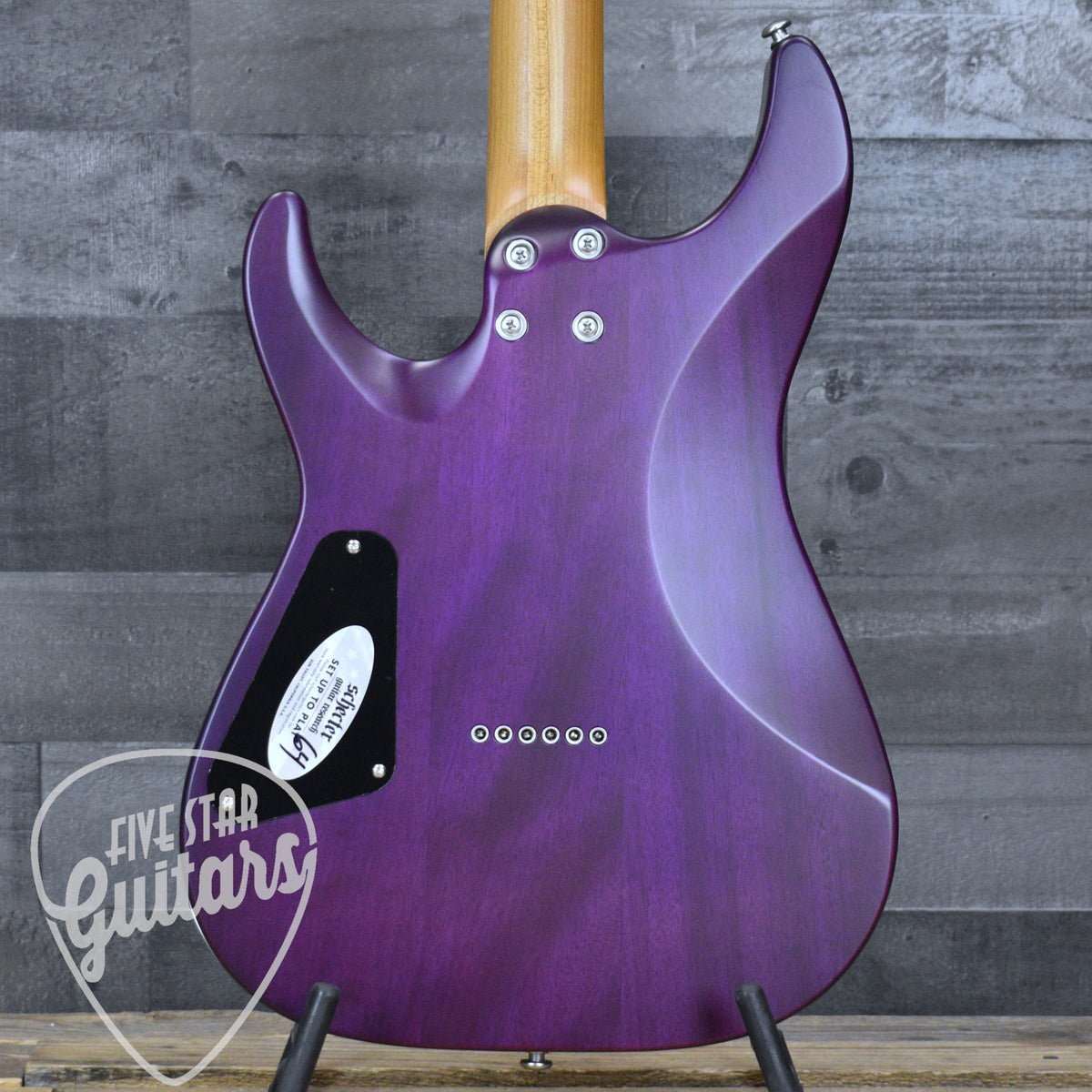 Schecter C-1 Standard Plus - Transparent Purple Burst