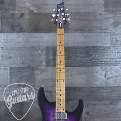 Schecter C-1 Standard Plus - Transparent Purple Burst