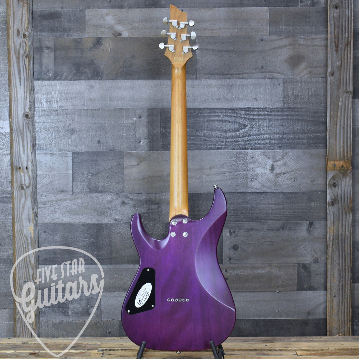 Schecter C-1 Standard Plus - Transparent Purple Burst