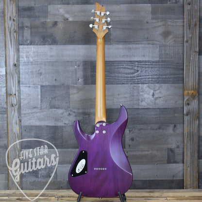 Schecter C-1 Standard Plus - Transparent Purple Burst