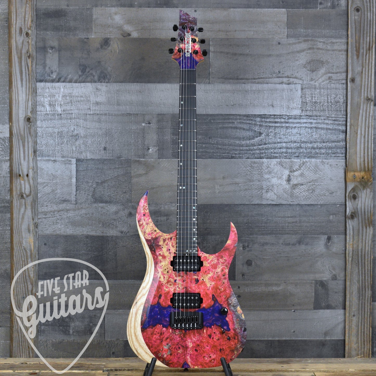 Schecter Sunset Extreme-6 Stabilized/Ash - with Hardshell Case