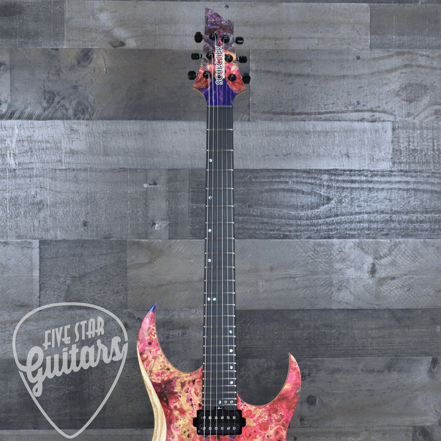 Schecter Sunset Extreme-6 Stabilized/Ash - with Hardshell Case