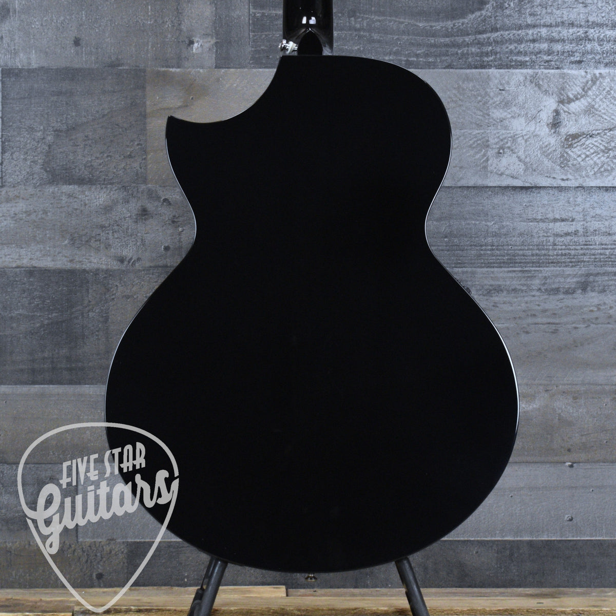 Schecter Synyster Gates Acoustic - Gloss Black with Silver Pinstripes