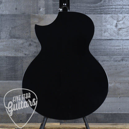 Schecter Synyster Gates Acoustic - Gloss Black with Silver Pinstripes