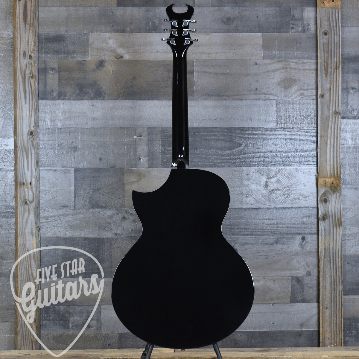 Schecter Synyster Gates Acoustic - Gloss Black with Silver Pinstripes