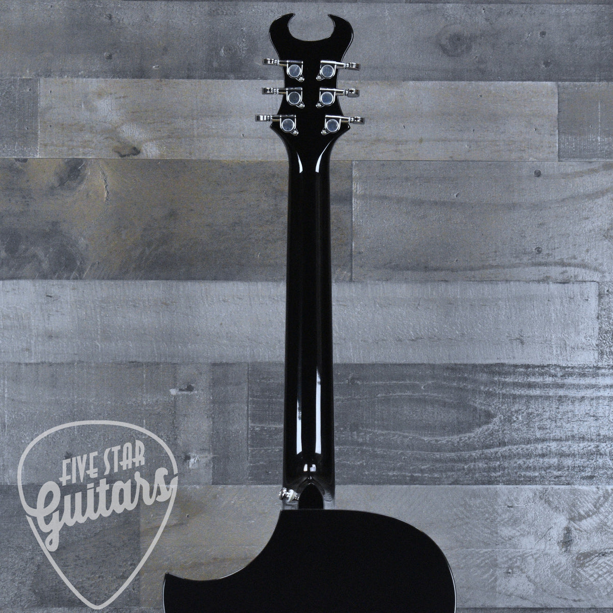 Schecter Synyster Gates Acoustic - Gloss Black with Silver Pinstripes