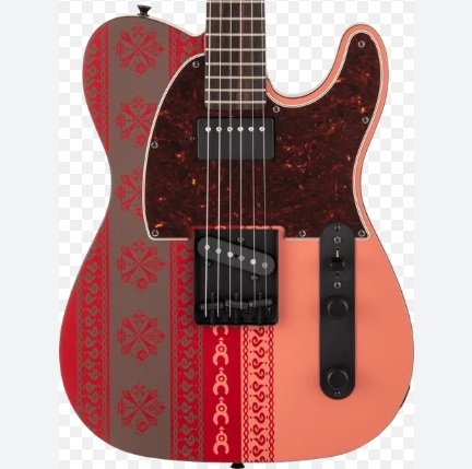 PRE-ORDER Fender Monster Hunter Rathalos Telecaster Electric Guitar - Rathalos Red with Hard Shell Case