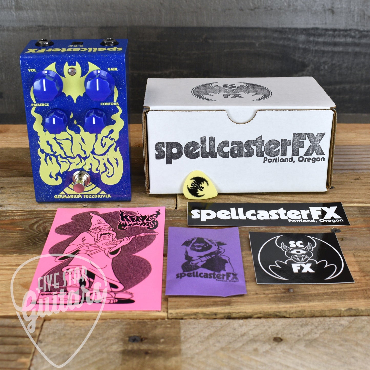 SpellcasterFX King Wizard Germanium Fuzz Driver
