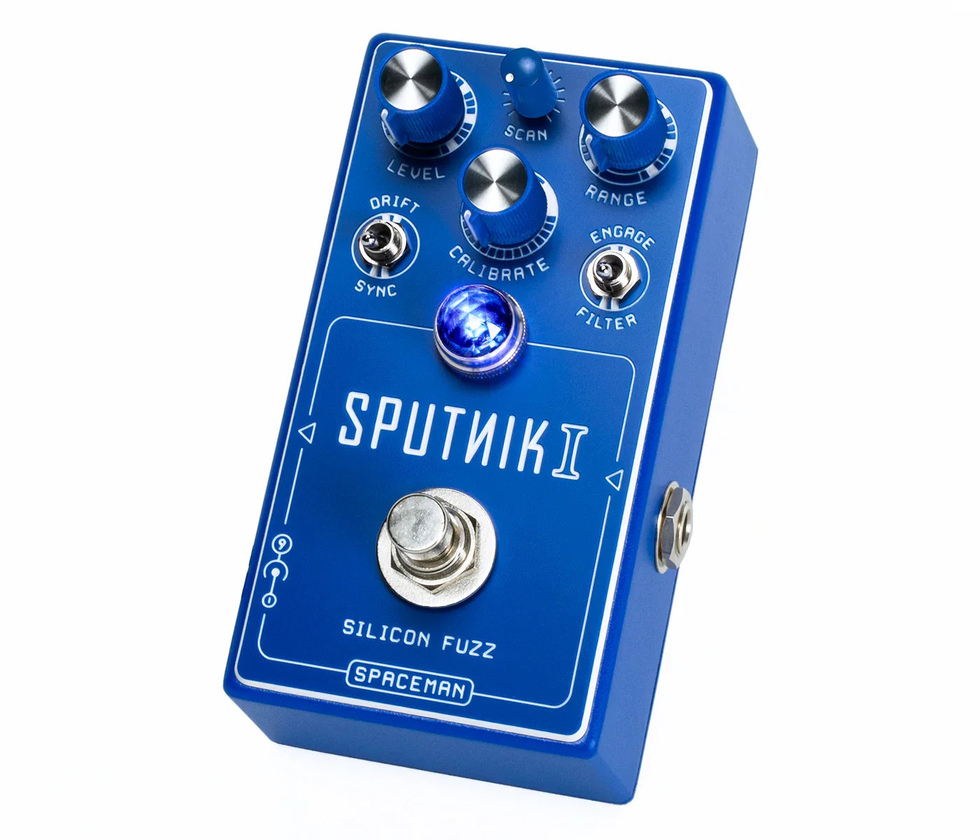 Pre-Order Spaceman Effects Sputnik 1 Silicon Fuzz Pedal - Blue Edition